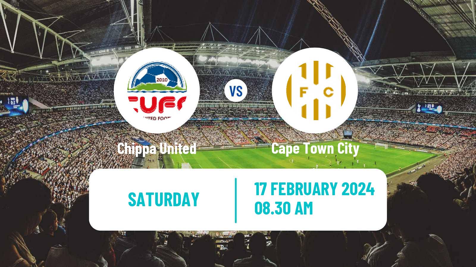 Soccer South African Premier Soccer League Chippa United - Cape Town City