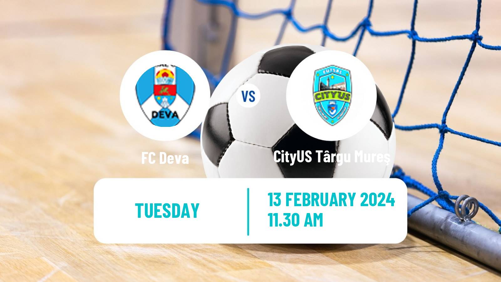 Futsal Romanian Liga I Futsal Deva - CityUS Târgu Mureş