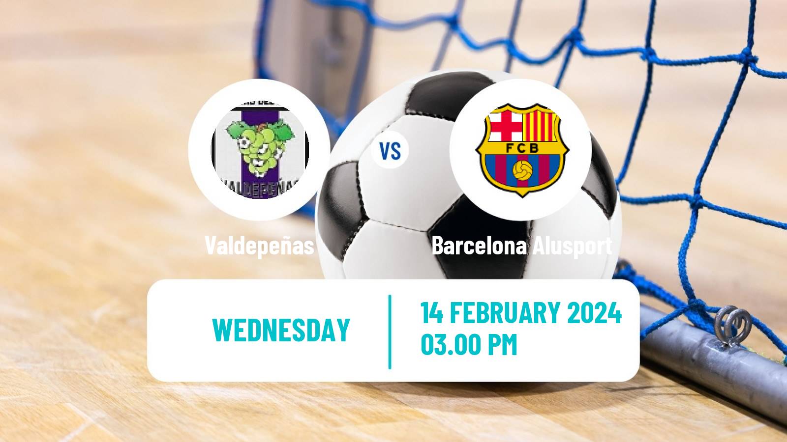 Futsal Spanish Primera Division Futsal Valdepeñas - Barcelona Alusport