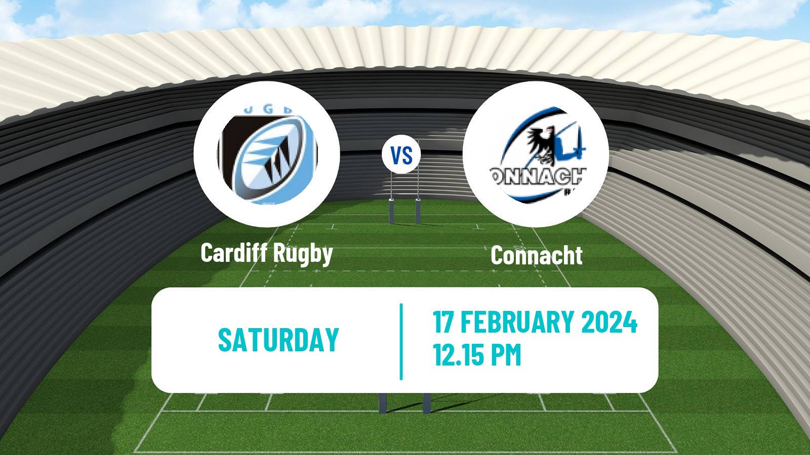 Rugby union United Rugby Championship Cardiff Rugby - Connacht
