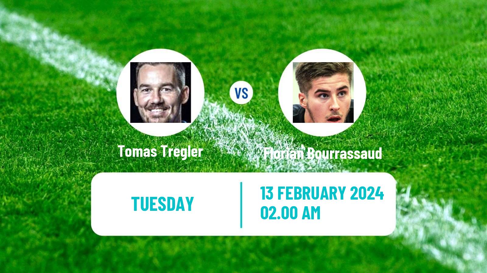 Table tennis Tt Star Series Men Tomas Tregler - Florian Bourrassaud