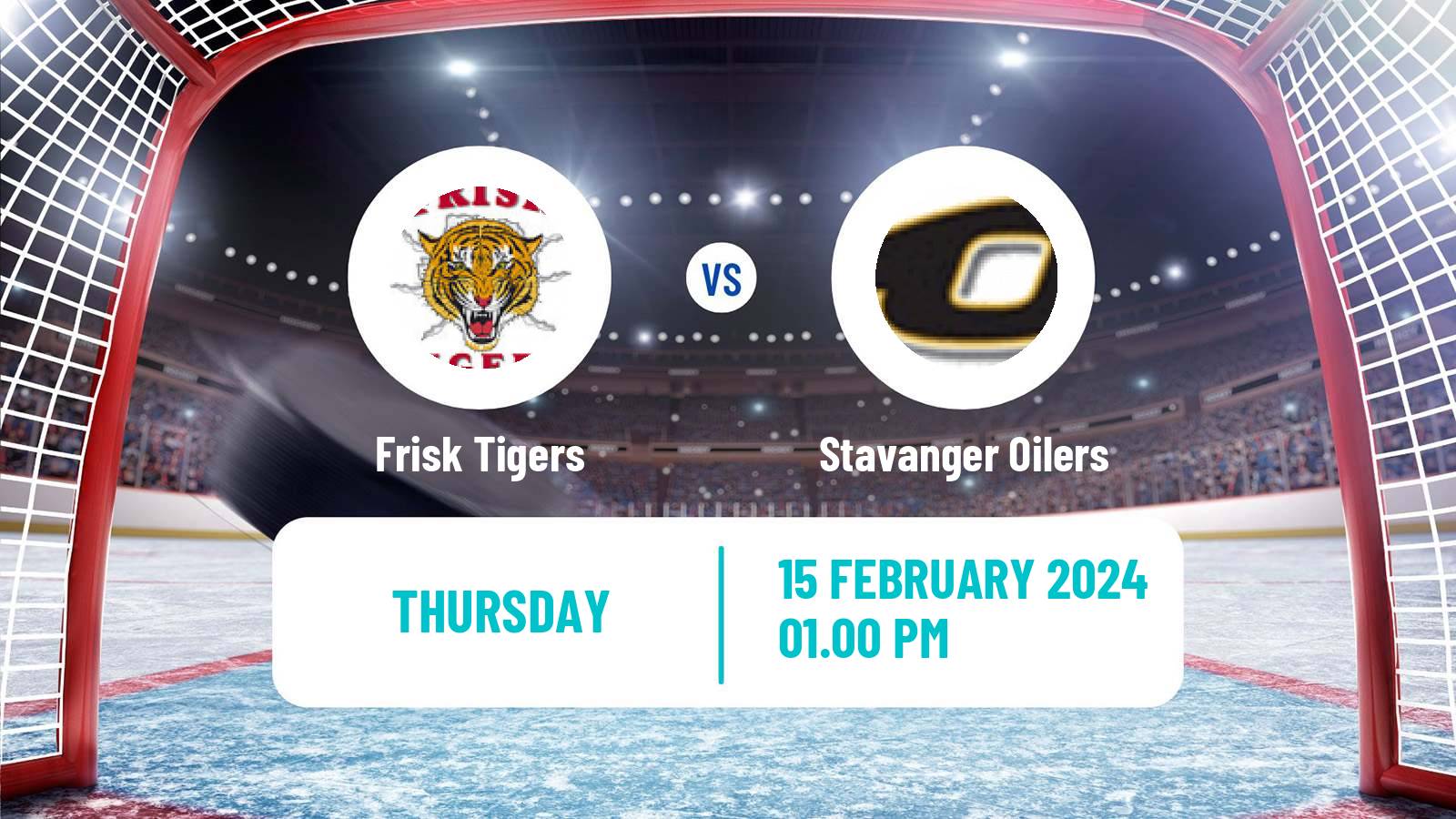 Hockey Norwegian Ligaen Hockey Frisk Tigers - Stavanger Oilers