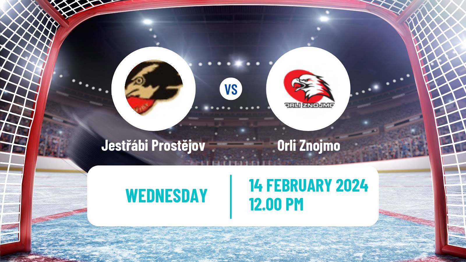 Hockey Czech Chance Liga Jestřábi Prostějov - Orli Znojmo