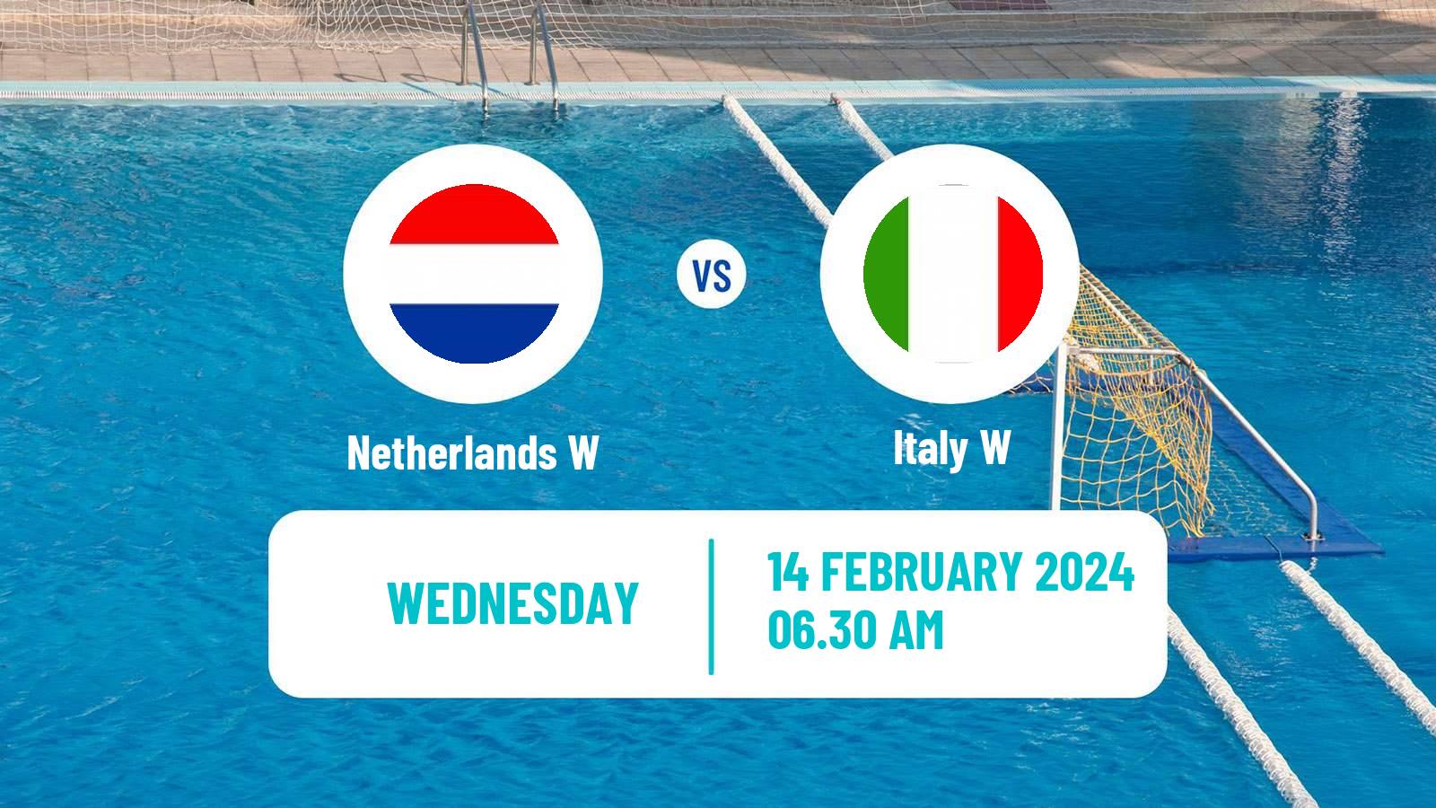 Water polo World Championship Water Polo Women Netherlands W - Italy W