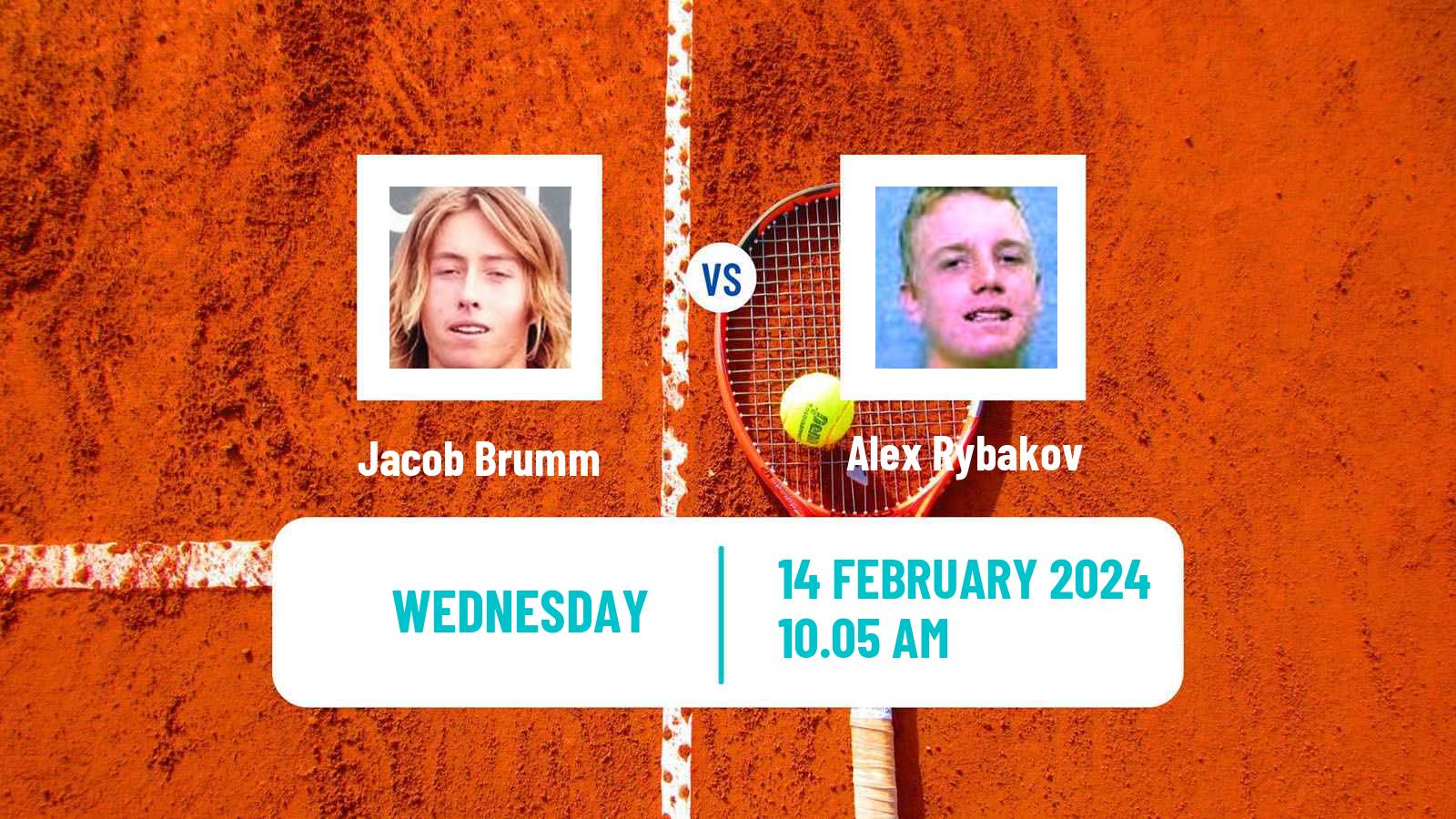 Tennis ITF M15 Palm Coast Fl Men Jacob Brumm - Alex Rybakov