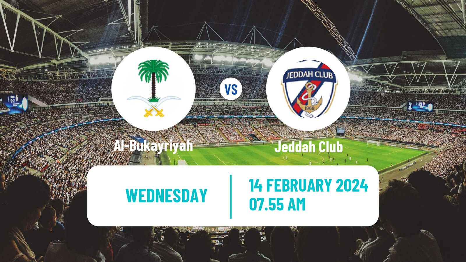 Soccer Saudi Division 1 Al-Bukayriyah - Jeddah