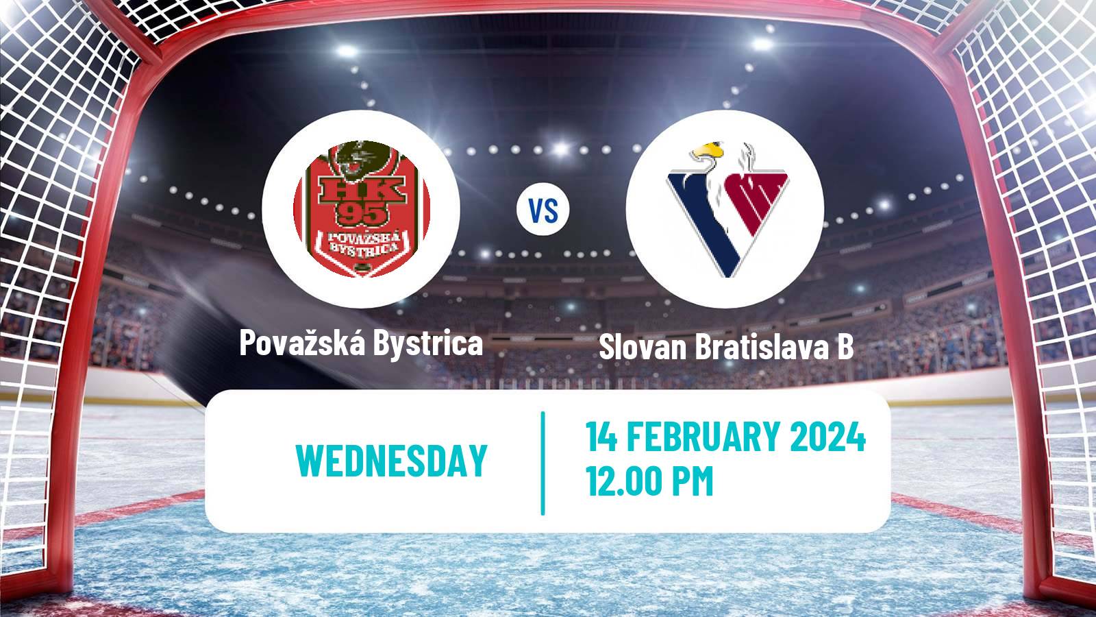 Hockey Slovak 1 Liga Hockey Považská Bystrica - Slovan Bratislava B