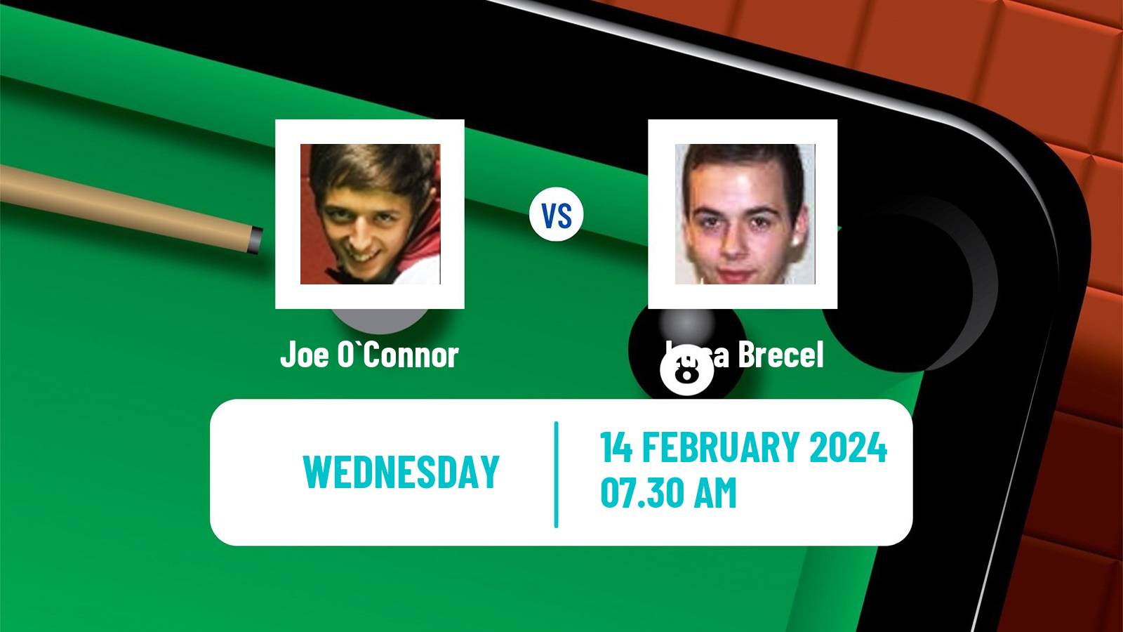 Snooker Welsh Open Joe O`Connor - Luca Brecel