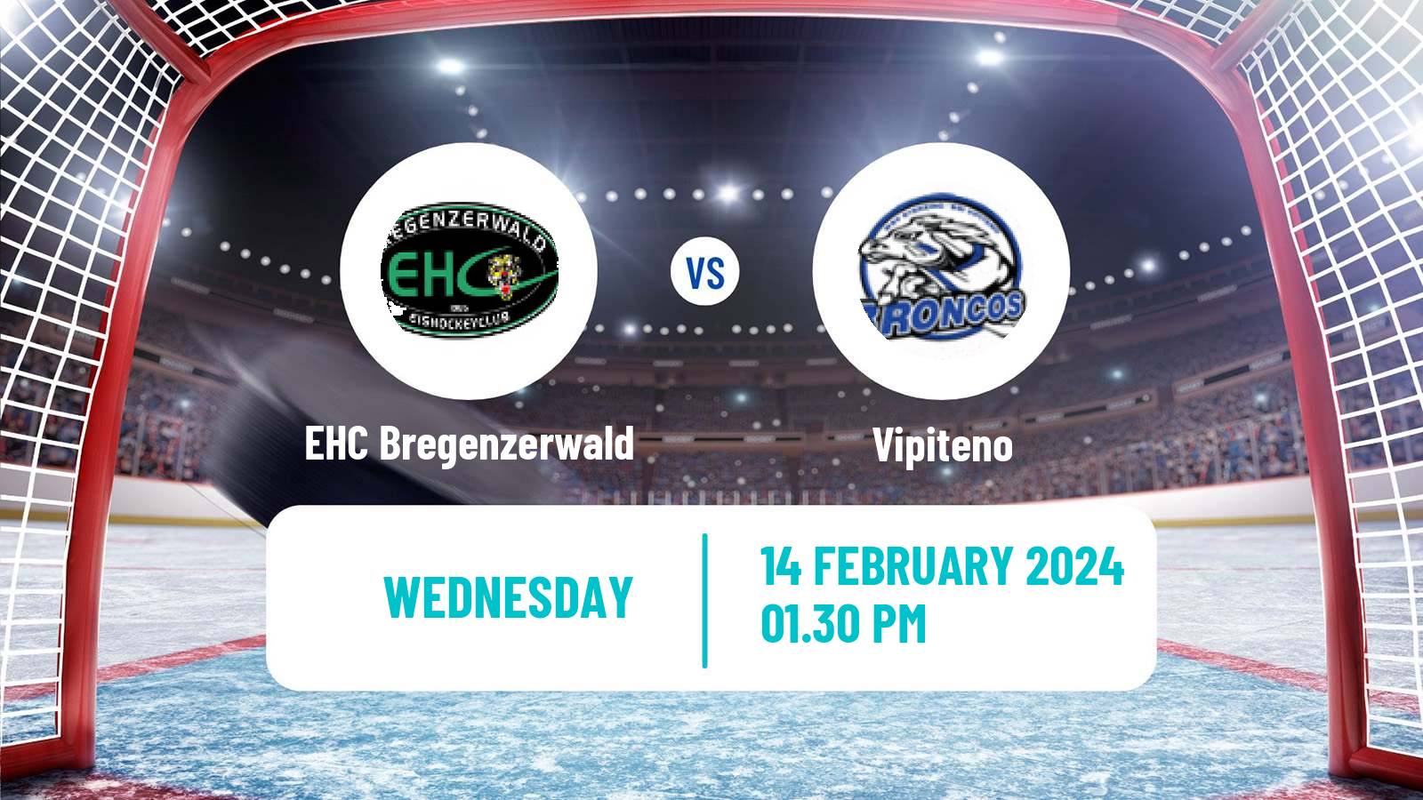 Hockey Alps Hockey League EHC Bregenzerwald - Vipiteno