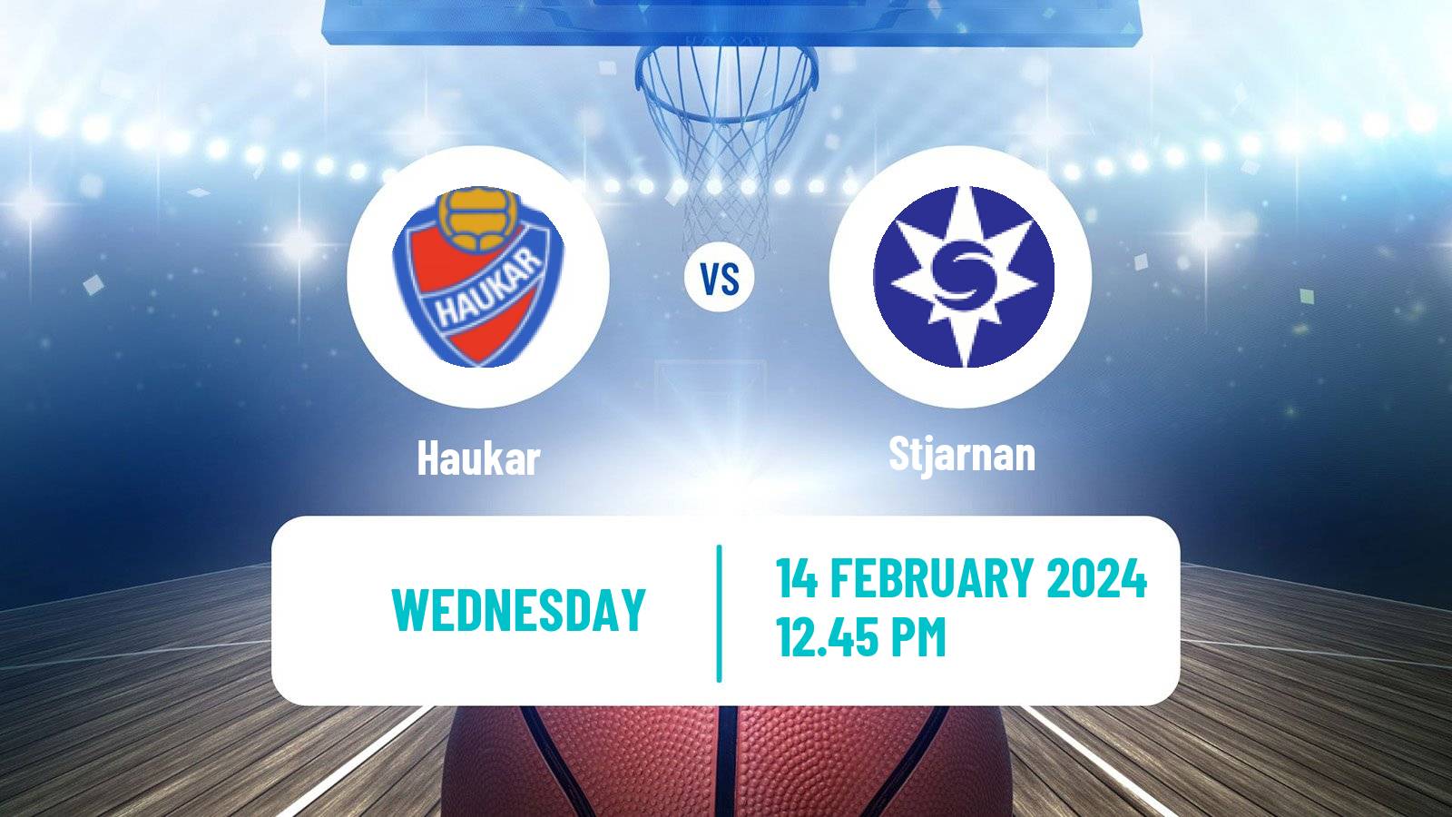 Basketball Icelandic Premier League Basketball Haukar - Stjarnan