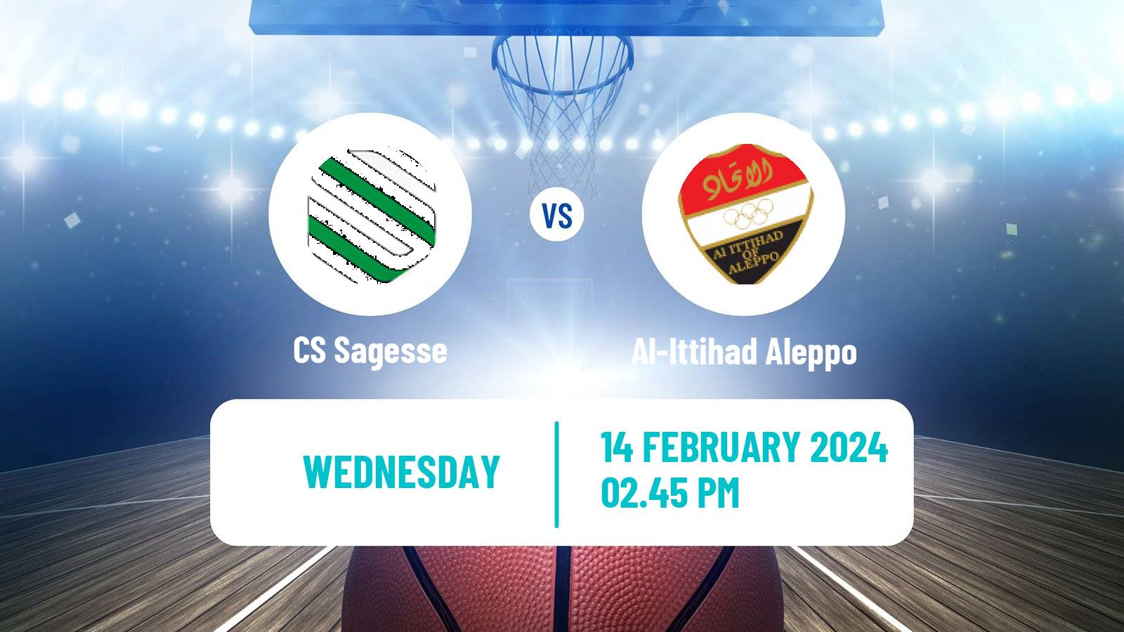 Basketball WASL Basketball Sagesse - Al-Ittihad Aleppo