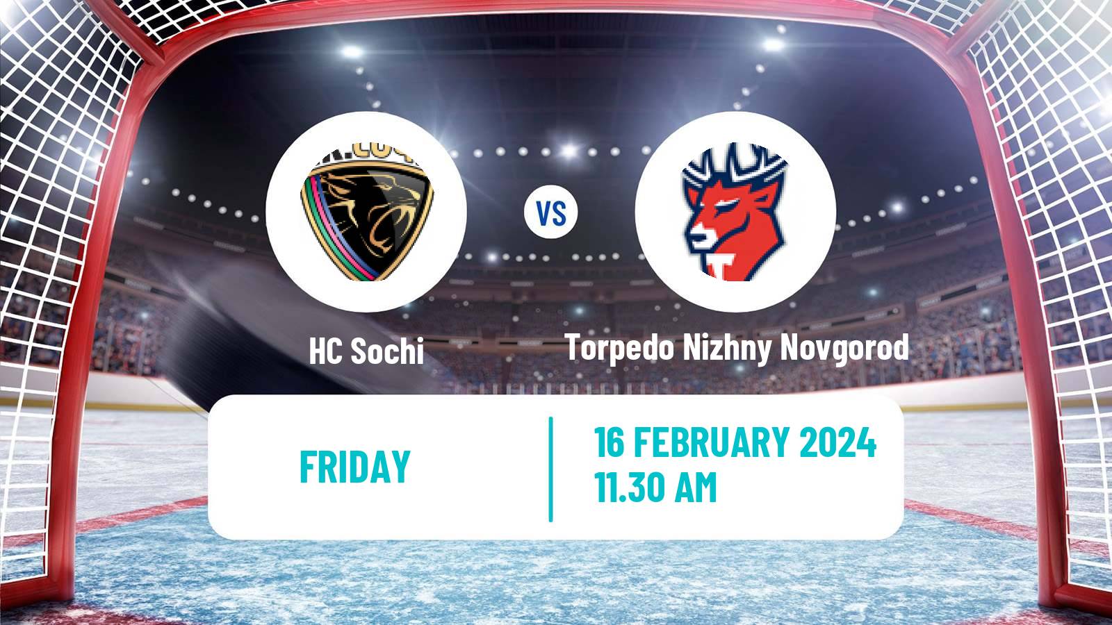 Hockey KHL Sochi - Torpedo Nizhny Novgorod