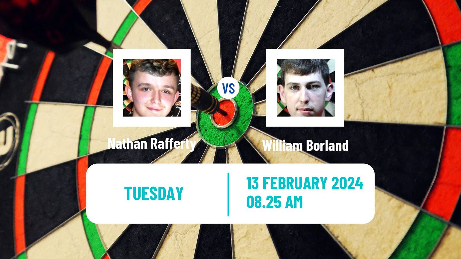 Darts Players Championship 2 Nathan Rafferty - William Borland