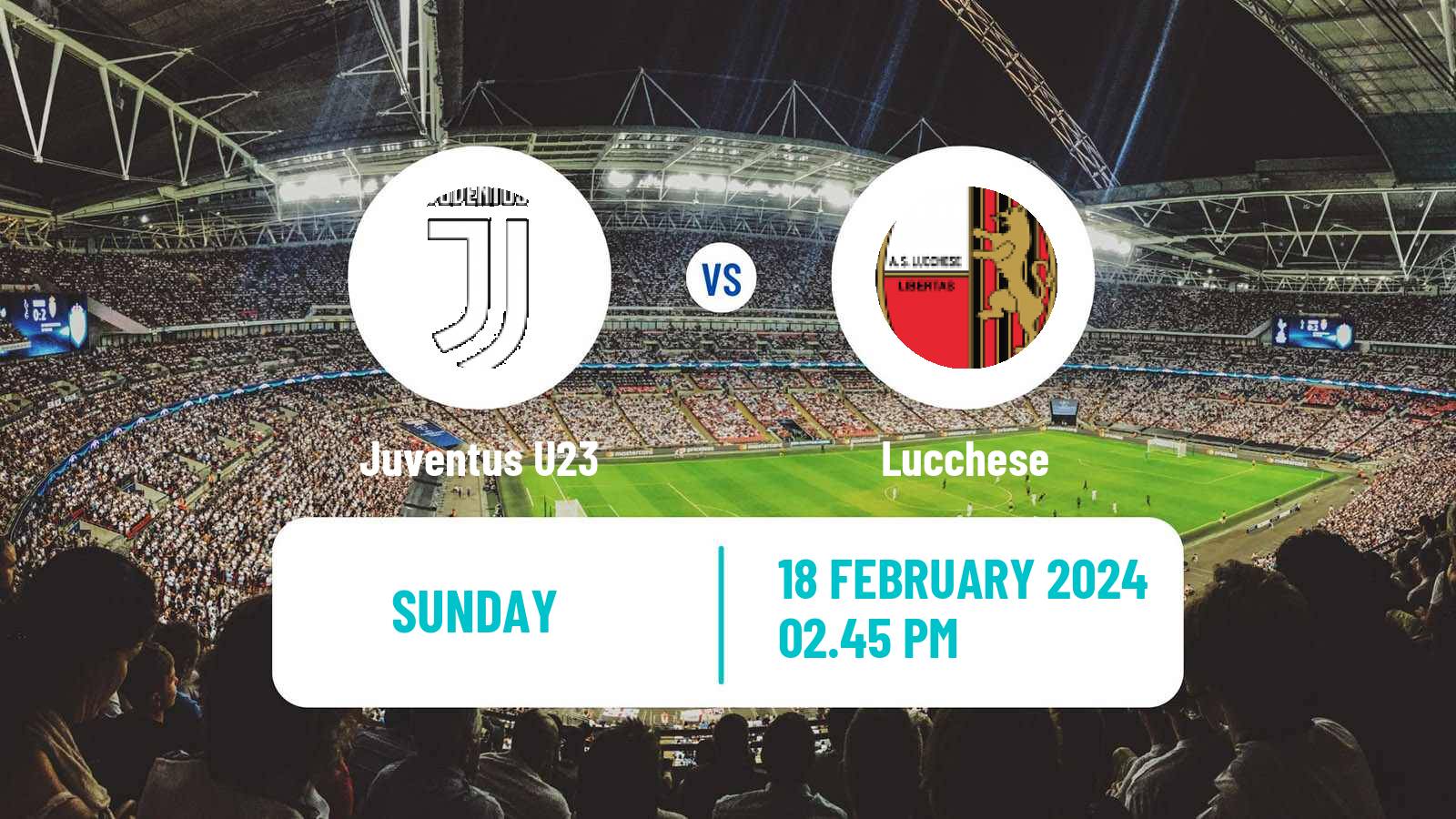 Soccer Italian Serie C Group B Juventus U23 - Lucchese