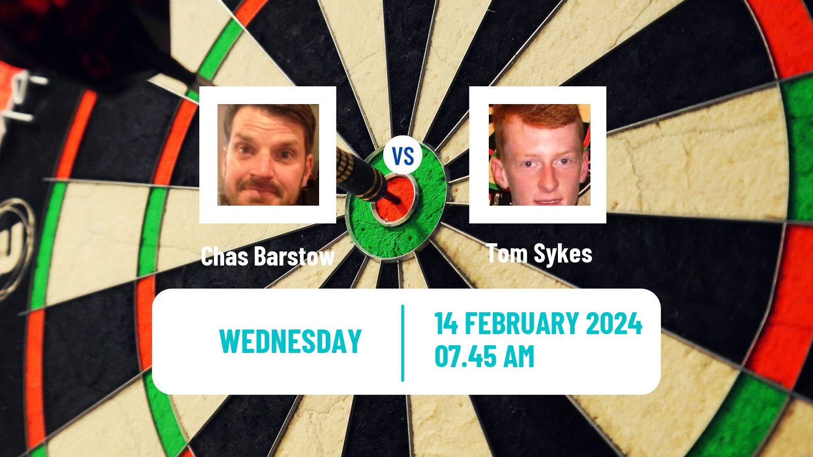 Darts Modus Super Series Chas Barstow - Tom Sykes