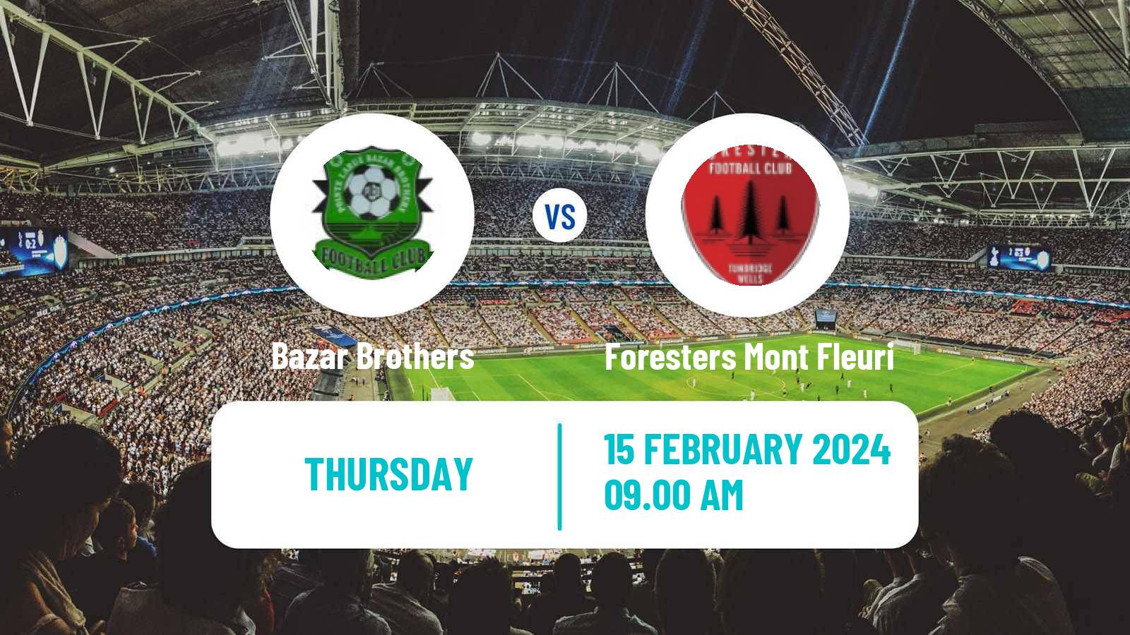 Soccer Seychelles Premier League Bazar Brothers - Foresters Mont Fleuri