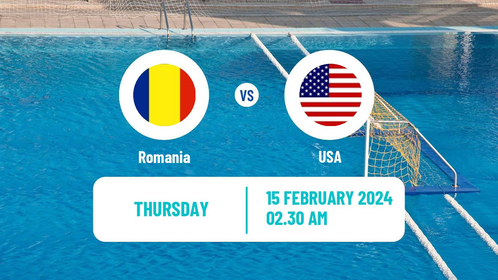 Water polo World Championship Water Polo Romania - USA