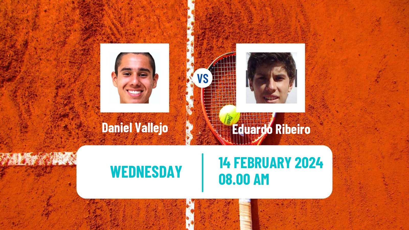 Tennis ITF M25 Punta Del Este 2 Men Daniel Vallejo - Eduardo Ribeiro