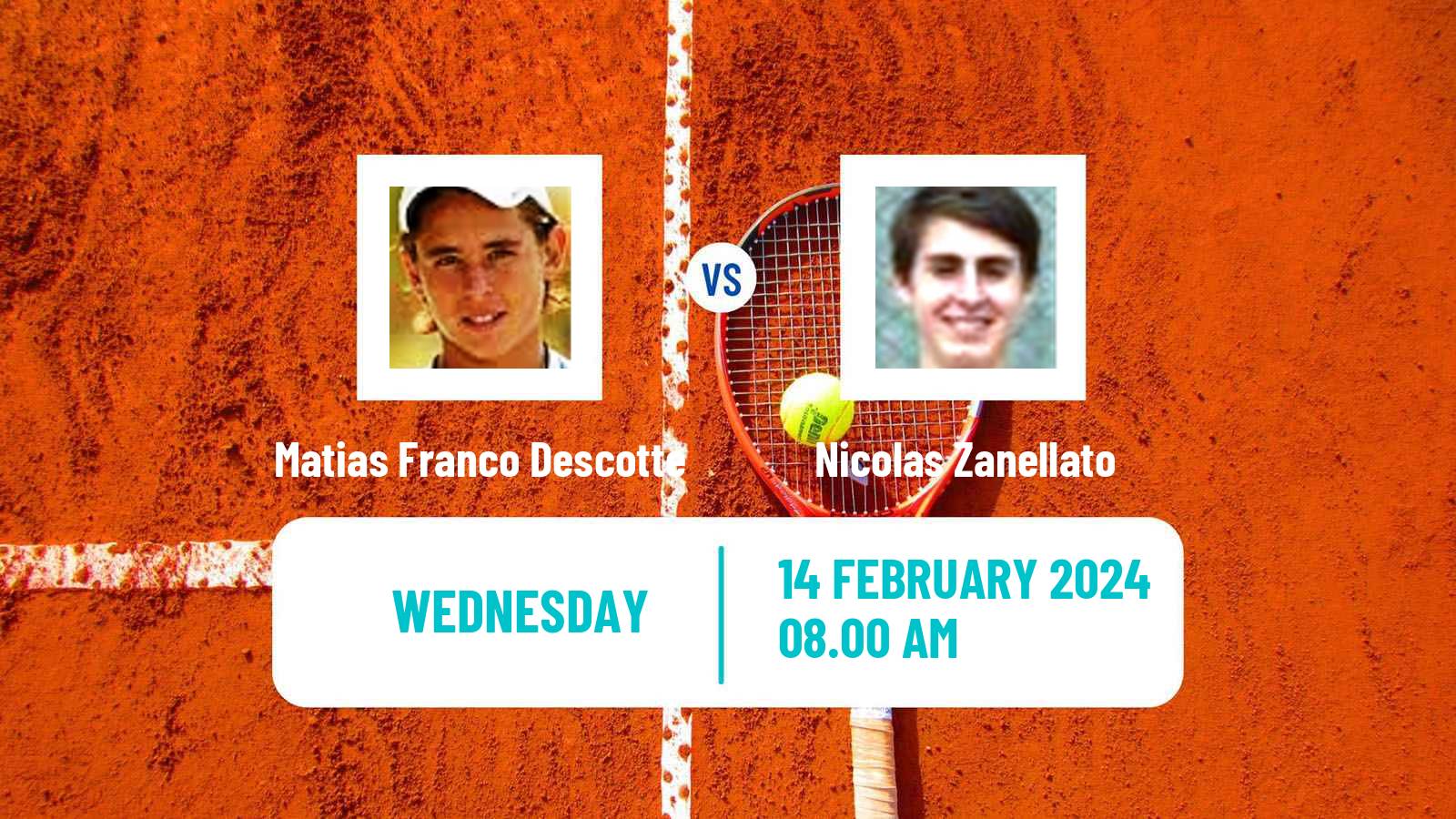 Tennis ITF M25 Punta Del Este 2 Men Matias Franco Descotte - Nicolas Zanellato