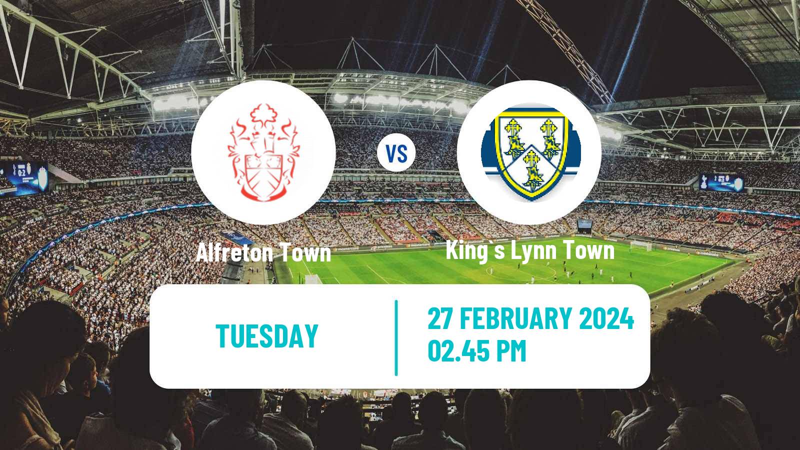Soccer English National League North Alfreton Town - King`s Lynn Town