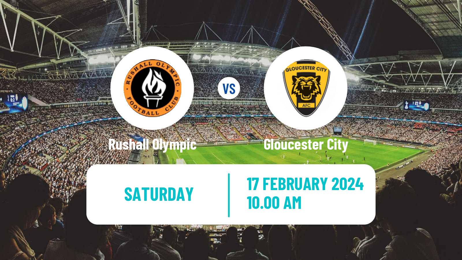 Soccer English National League North Rushall Olympic - Gloucester City