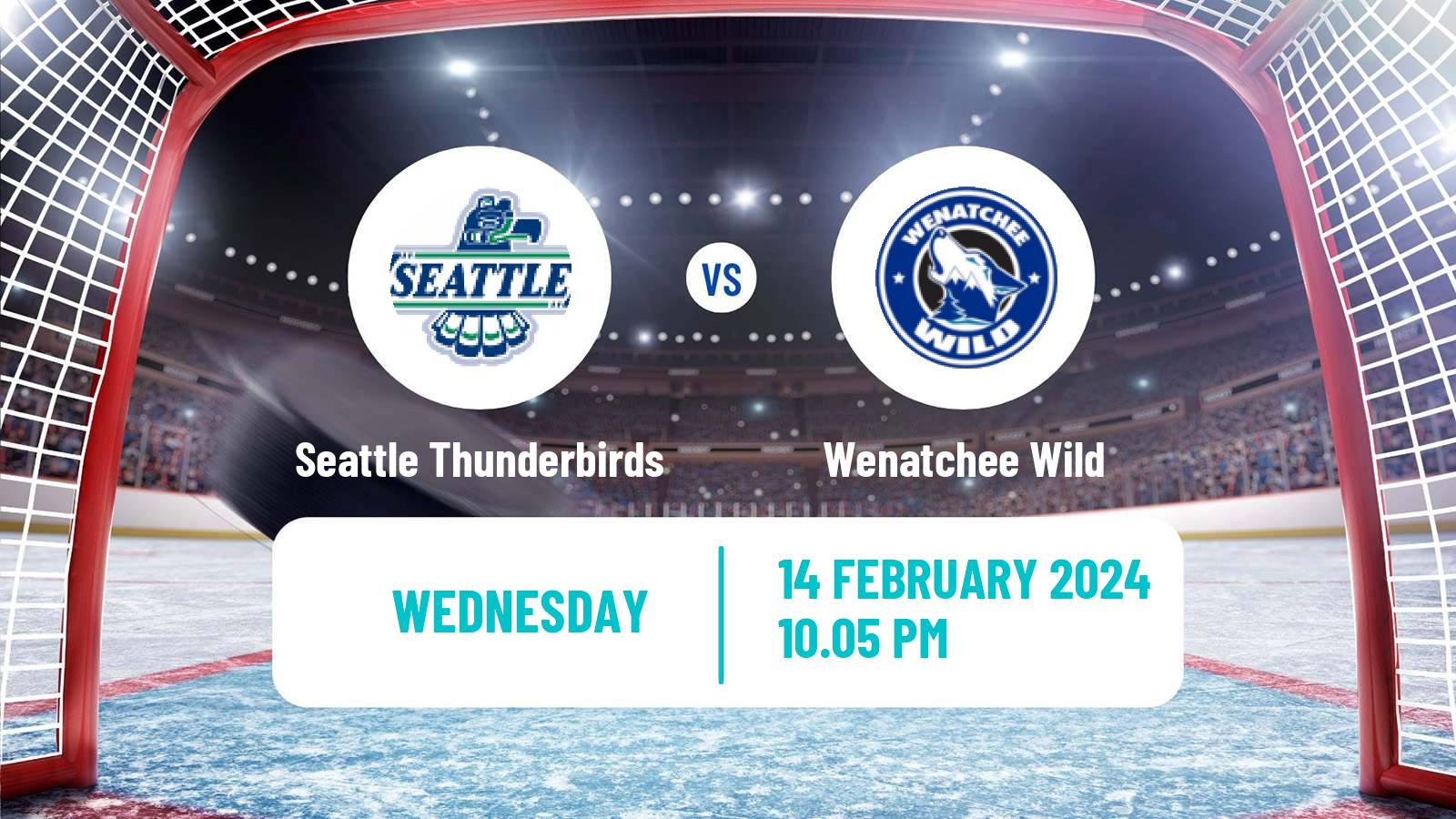 Hockey WHL Seattle Thunderbirds - Wenatchee Wild
