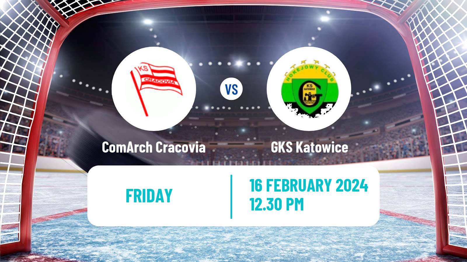 Hockey Polska Liga Hokejowa ComArch Cracovia - GKS Katowice