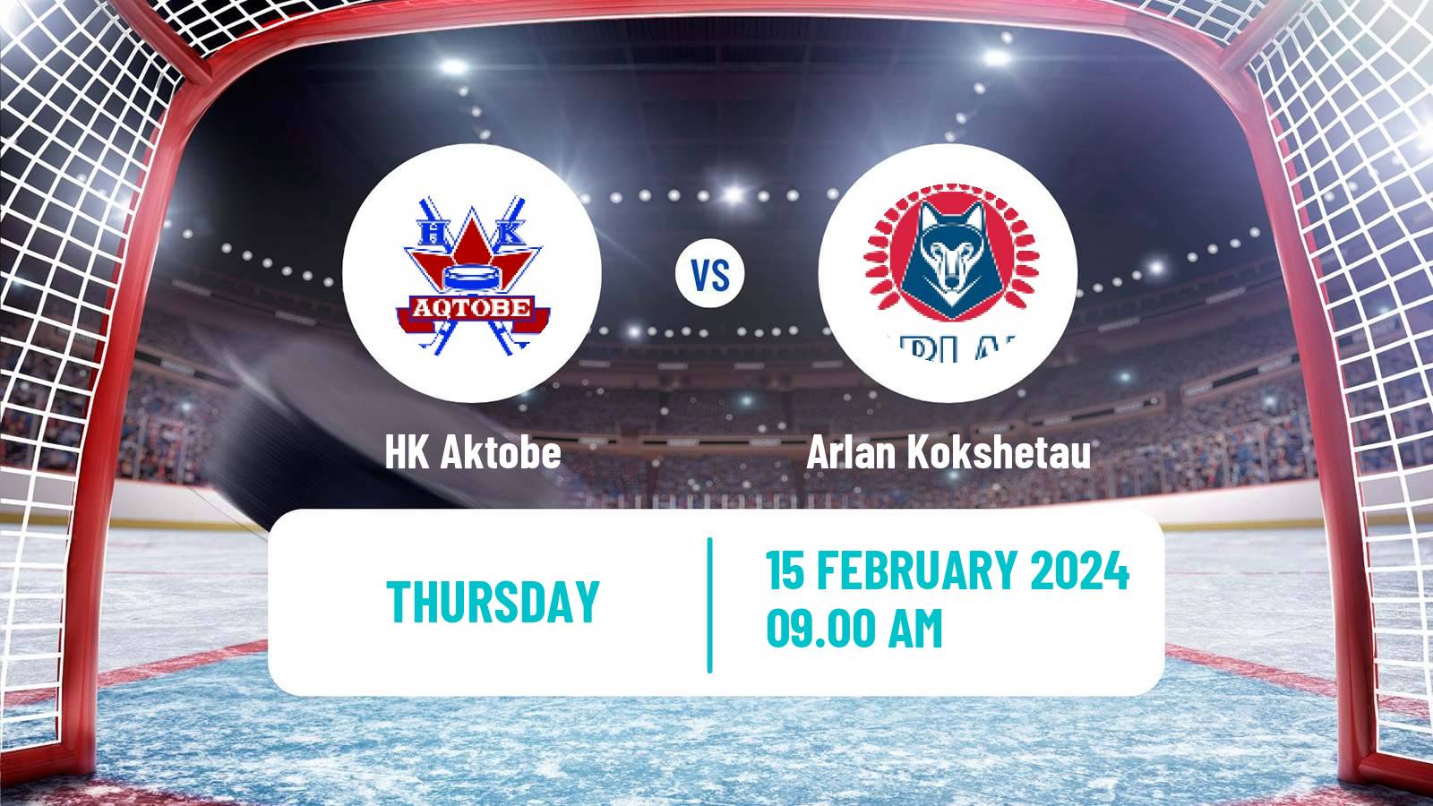 Hockey Kazakh Ice Hockey Championship Aktobe - Arlan Kokshetau