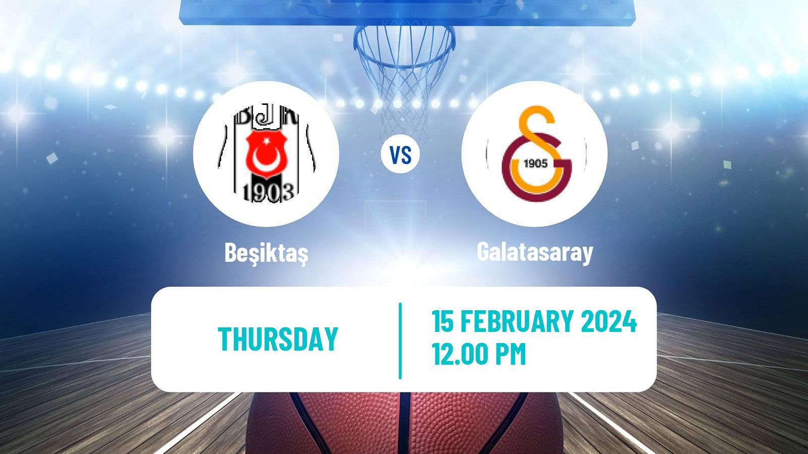 Basketball Turkish Basketball League Women Beşiktaş - Galatasaray