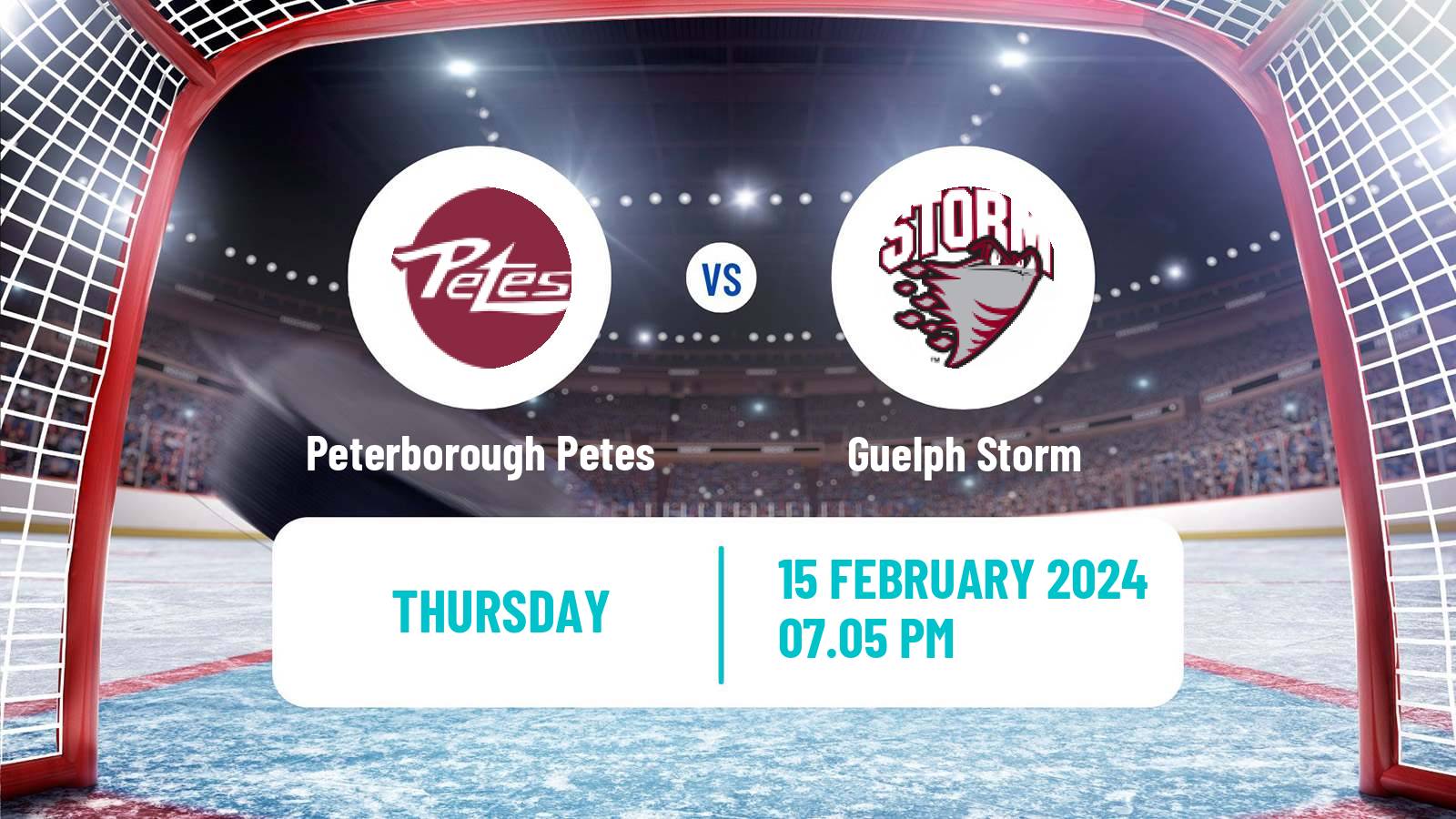 Hockey OHL Peterborough Petes - Guelph Storm