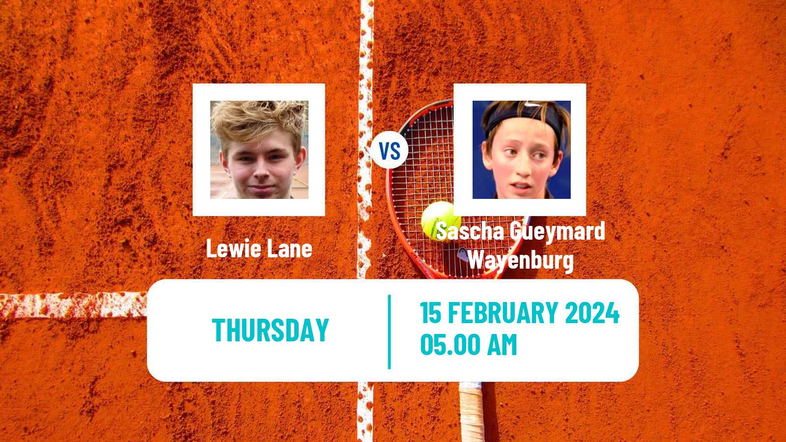 Tennis ITF M15 Oberhaching Men Lewie Lane - Sascha Gueymard Wayenburg