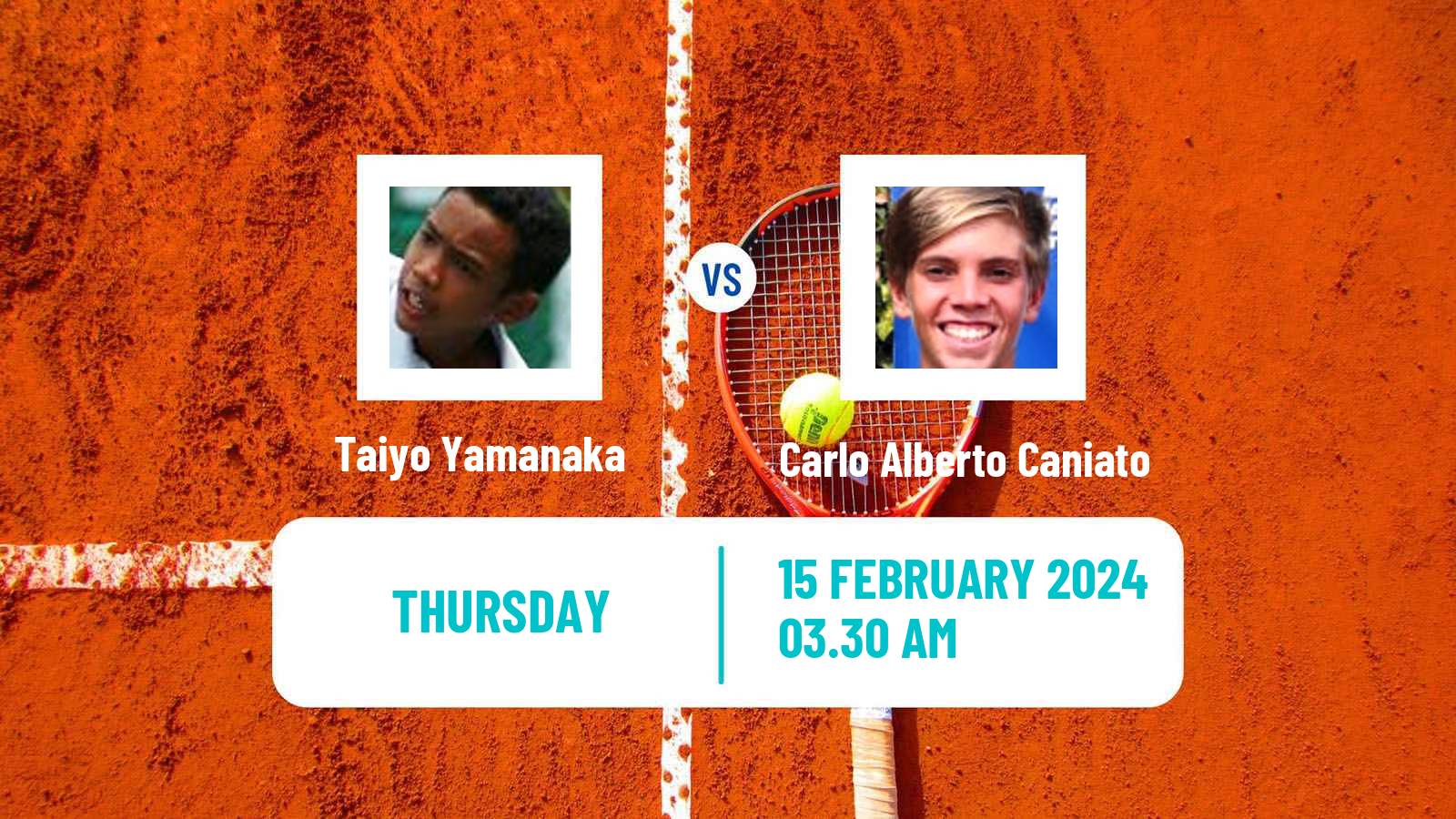 Tennis ITF M15 Monastir 7 Men Taiyo Yamanaka - Carlo Alberto Caniato