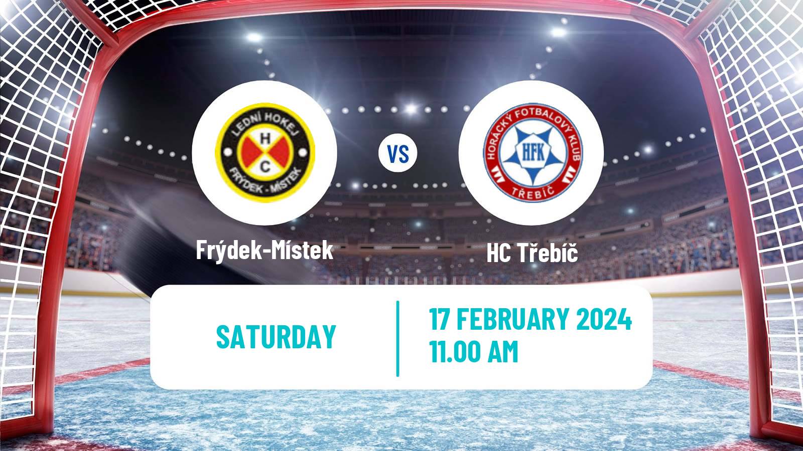 Hockey Czech Chance Liga Frýdek-Místek - Třebíč