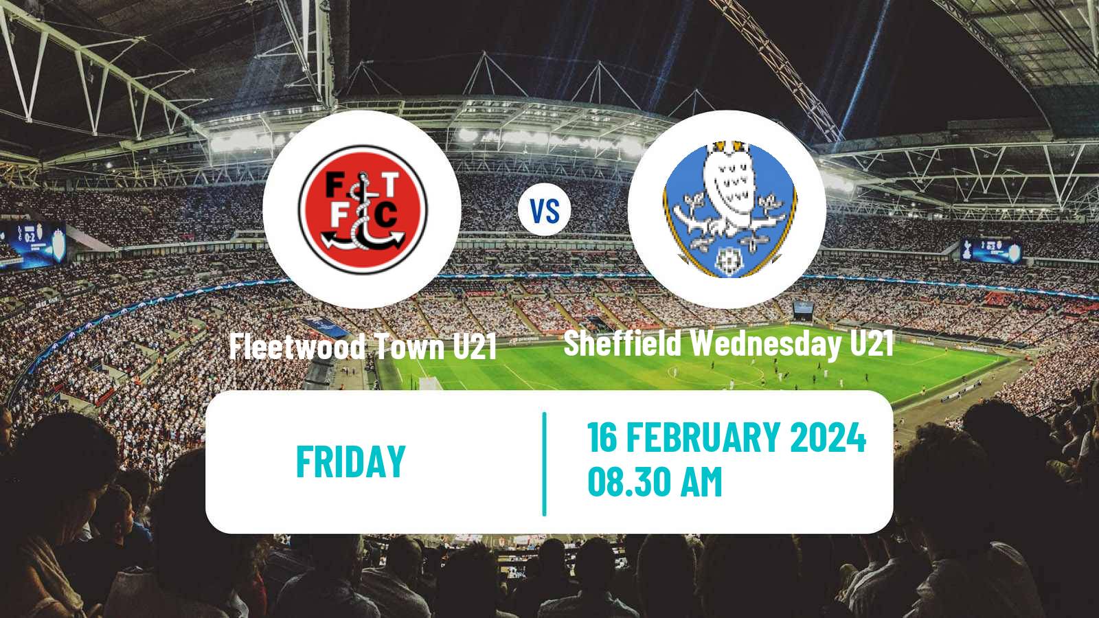 Soccer English Professional Development League Fleetwood Town U21 - Sheffield Wednesday U21