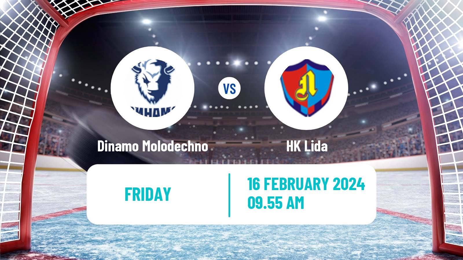 Hockey Belarusian Extraleague Dinamo Molodechno - Lida