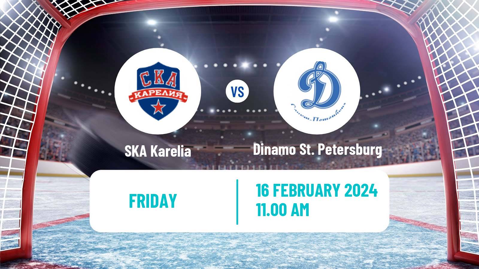 Hockey MHL SKA Karelia - Dinamo St. Petersburg