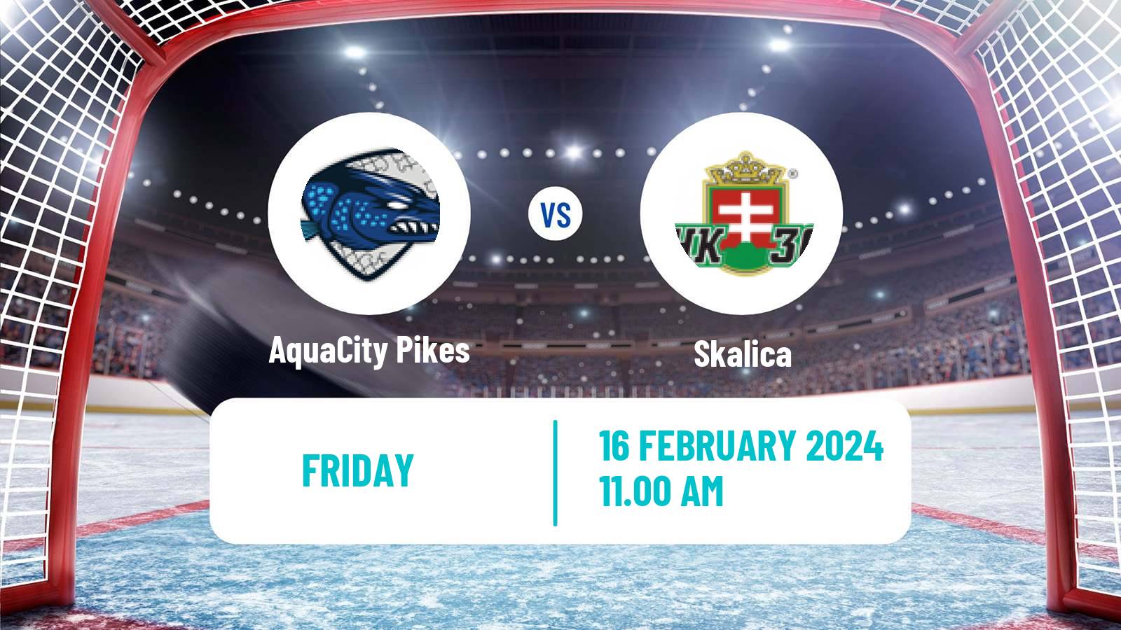 Hockey Slovak 1 Liga Hockey AquaCity Pikes - Skalica