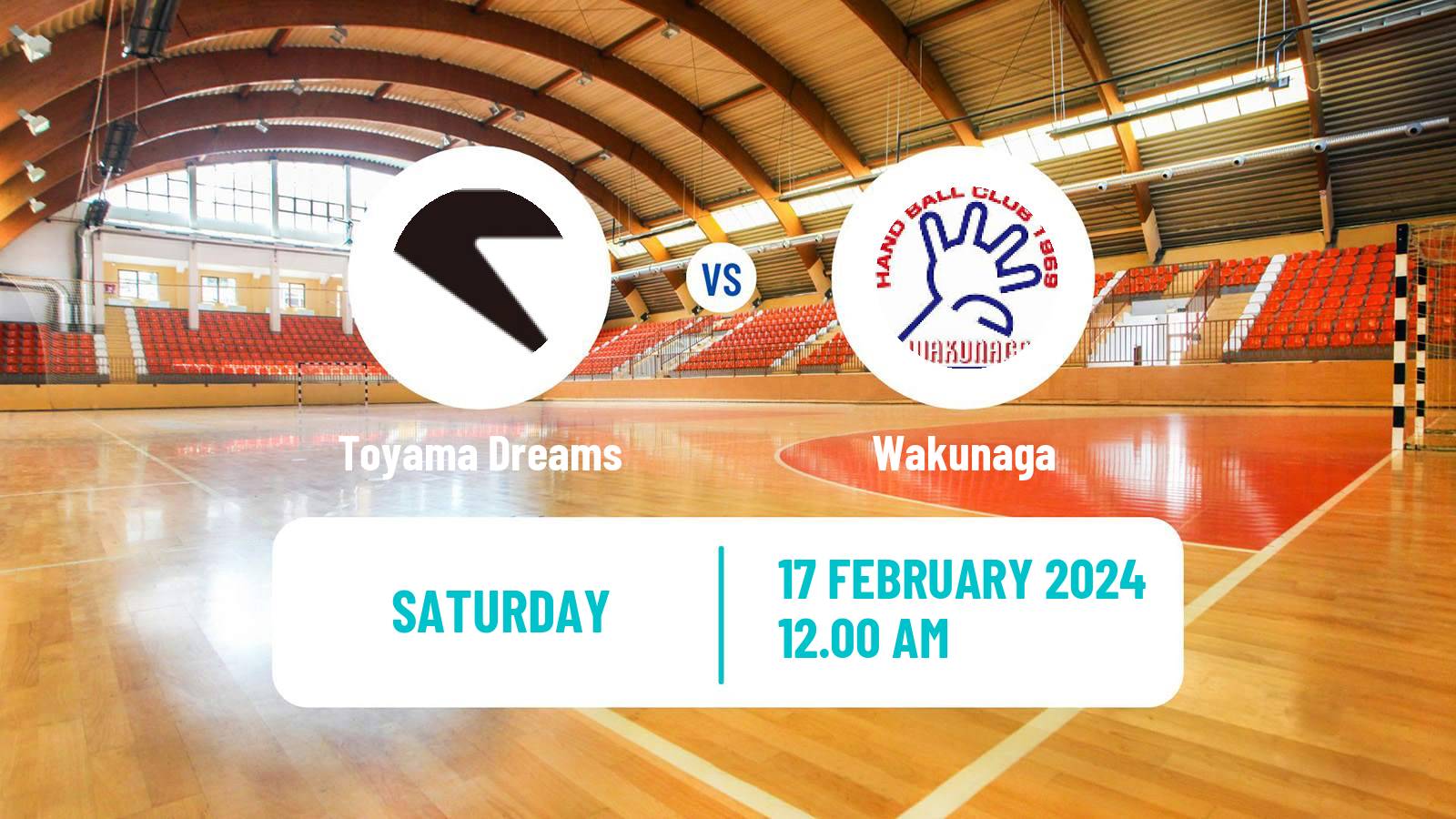 Handball Japan JHL Handball Toyama Dreams - Wakunaga