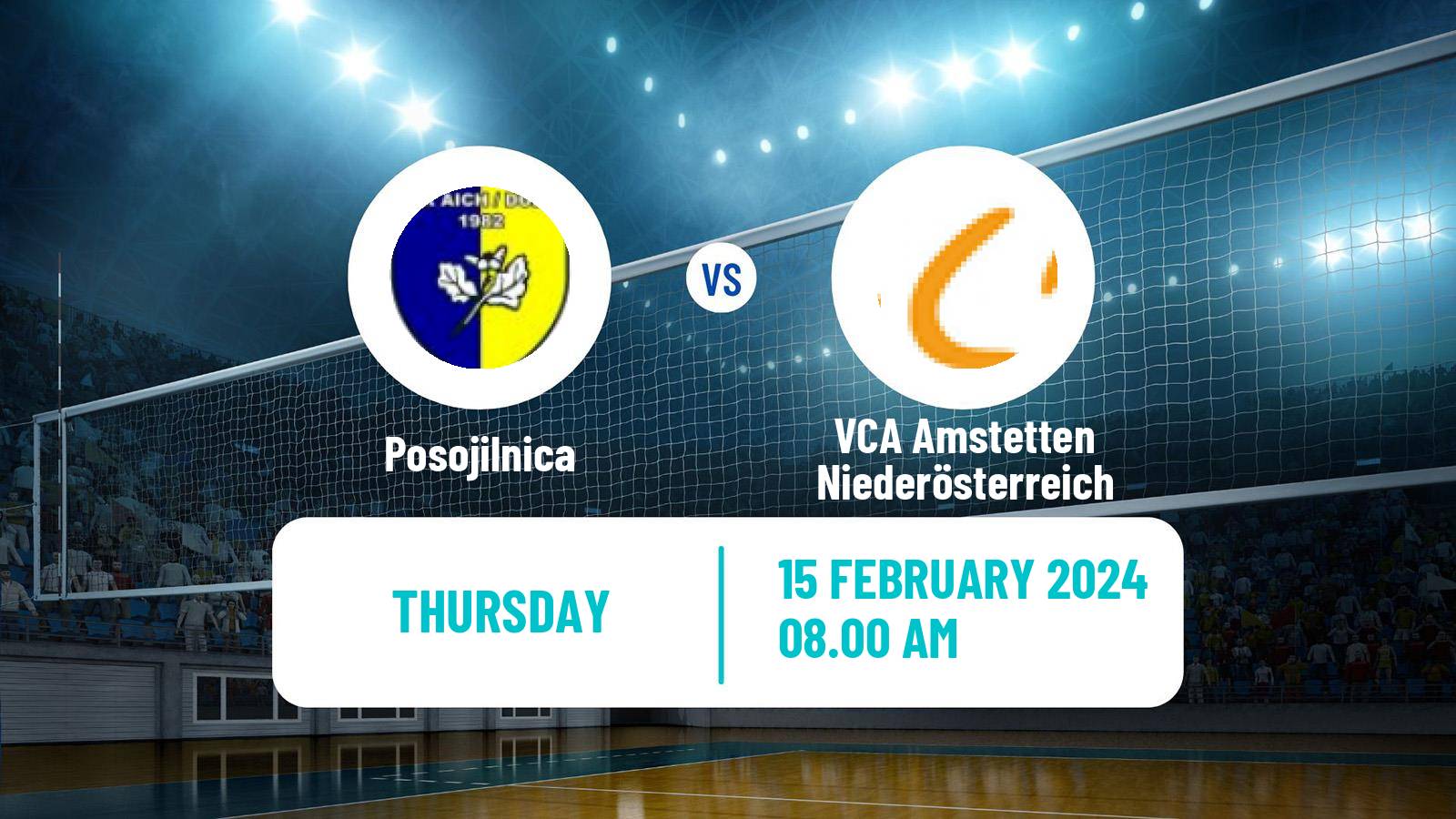 Volleyball MEVZA Posojilnica - VCA Amstetten Niederösterreich