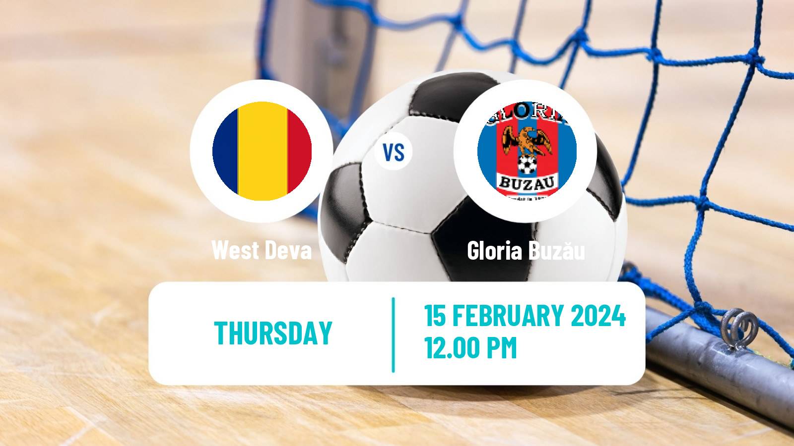 Futsal Romanian Liga I Futsal West Deva - Gloria Buzău