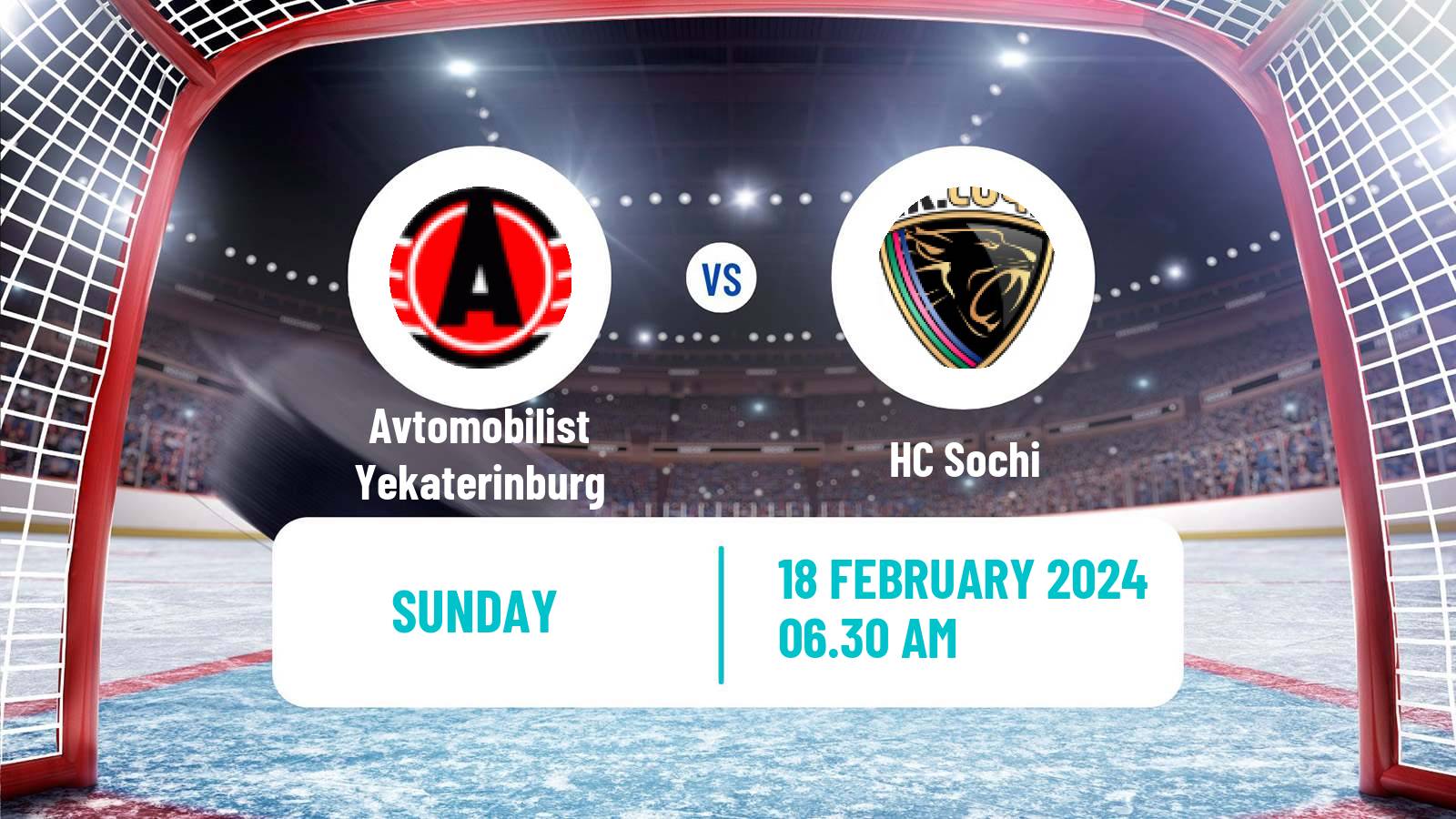Hockey KHL Avtomobilist Yekaterinburg - Sochi