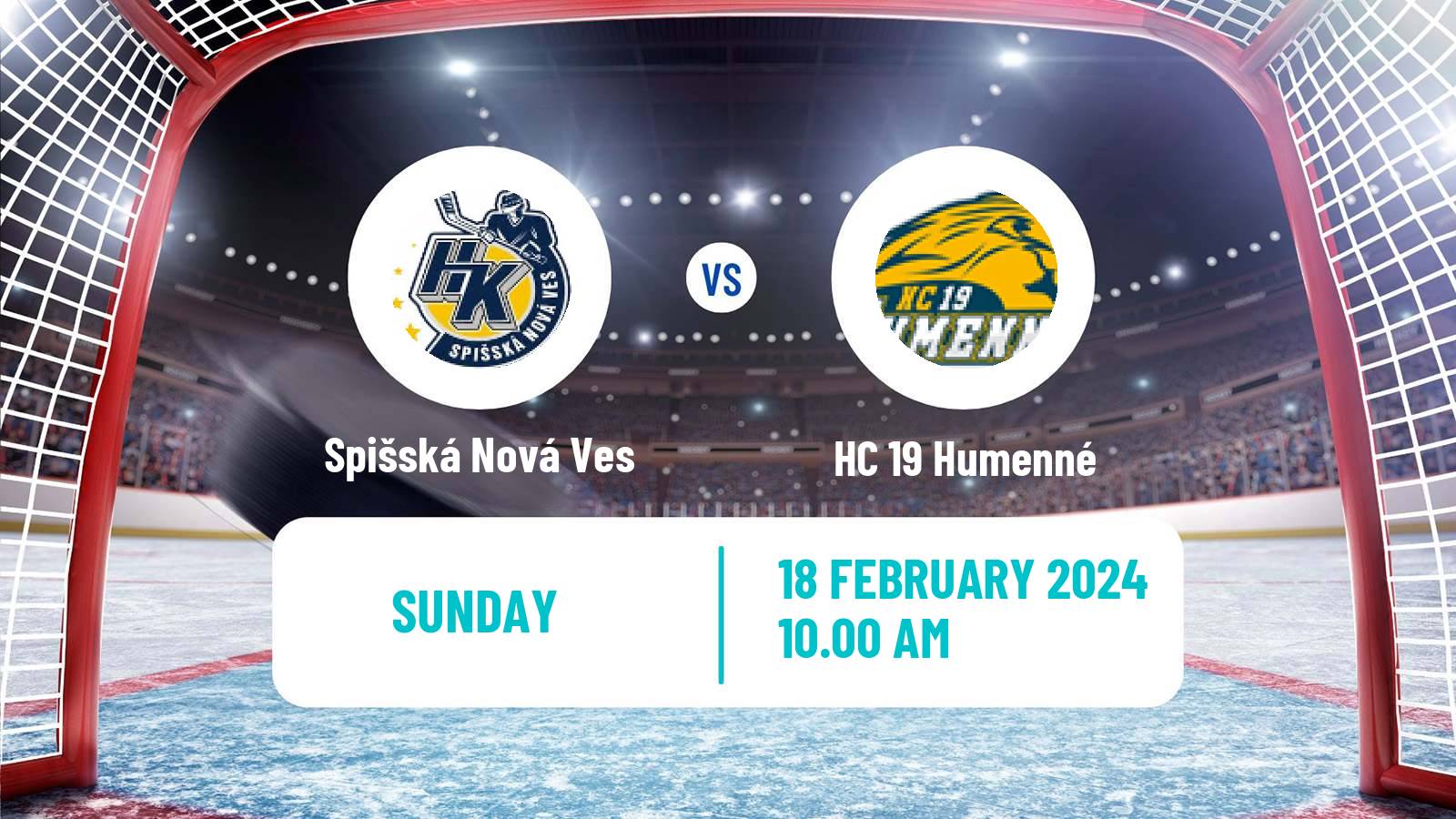 Hockey Slovak Extraliga Spišská Nová Ves - HC 19 Humenné