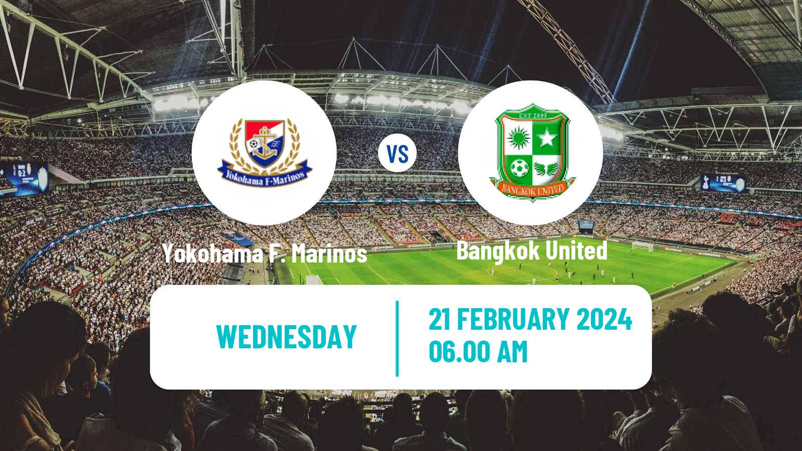 Soccer AFC Champions League Yokohama F. Marinos - Bangkok United