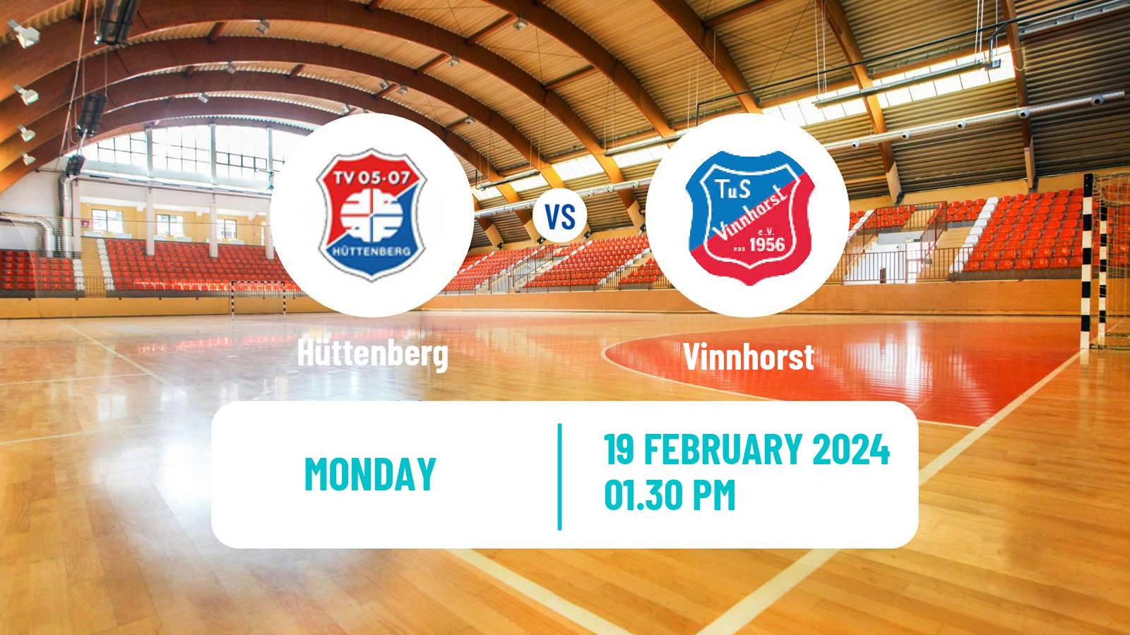 Handball German 2 Bundesliga Handball Hüttenberg - Vinnhorst