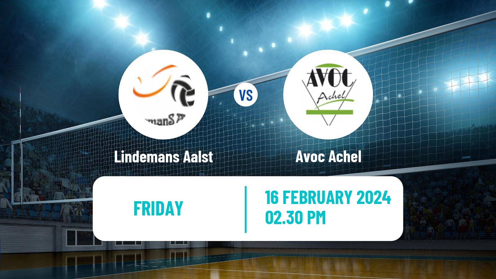 Volleyball Belgian League Volleyball Lindemans Aalst - Achel