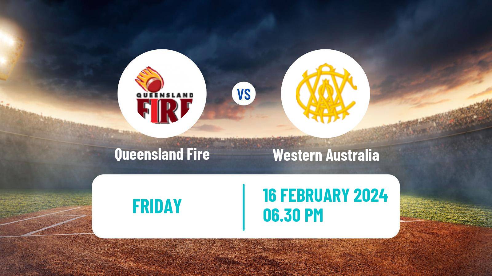 Cricket Australian National League Cricket Women Queensland Fire - Western Australia