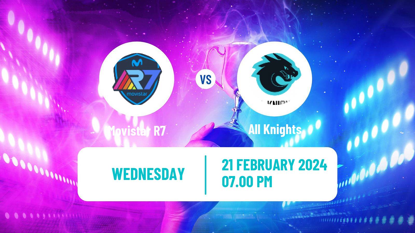 Esports League Of Legends Lla Movistar R7 - All Knights