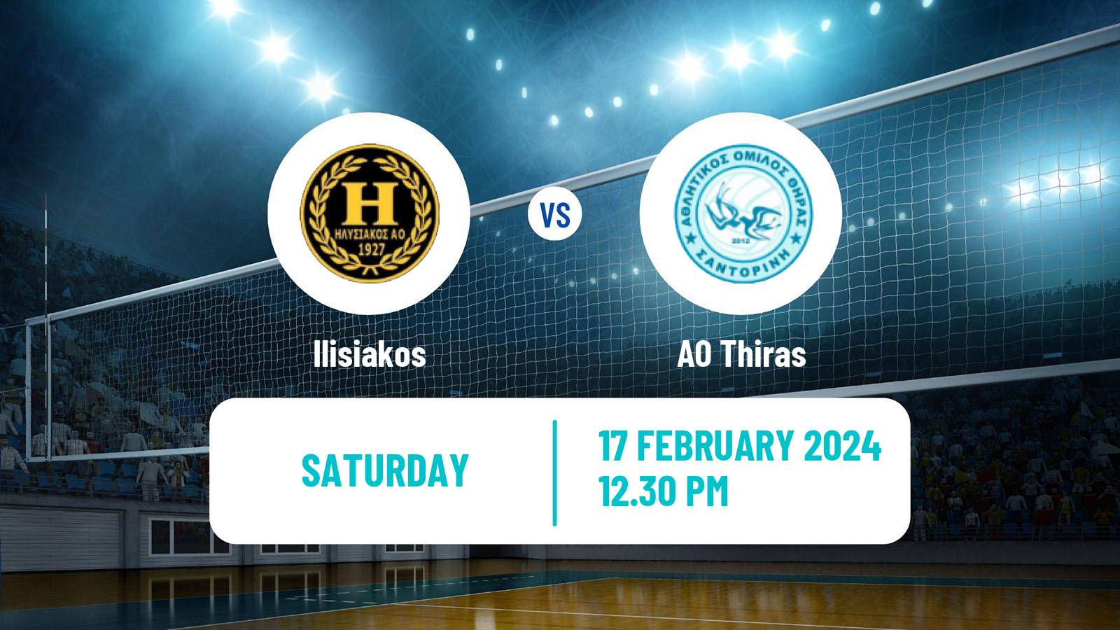 Volleyball Greek A1 Volleyball Women Ilisiakos - Thiras