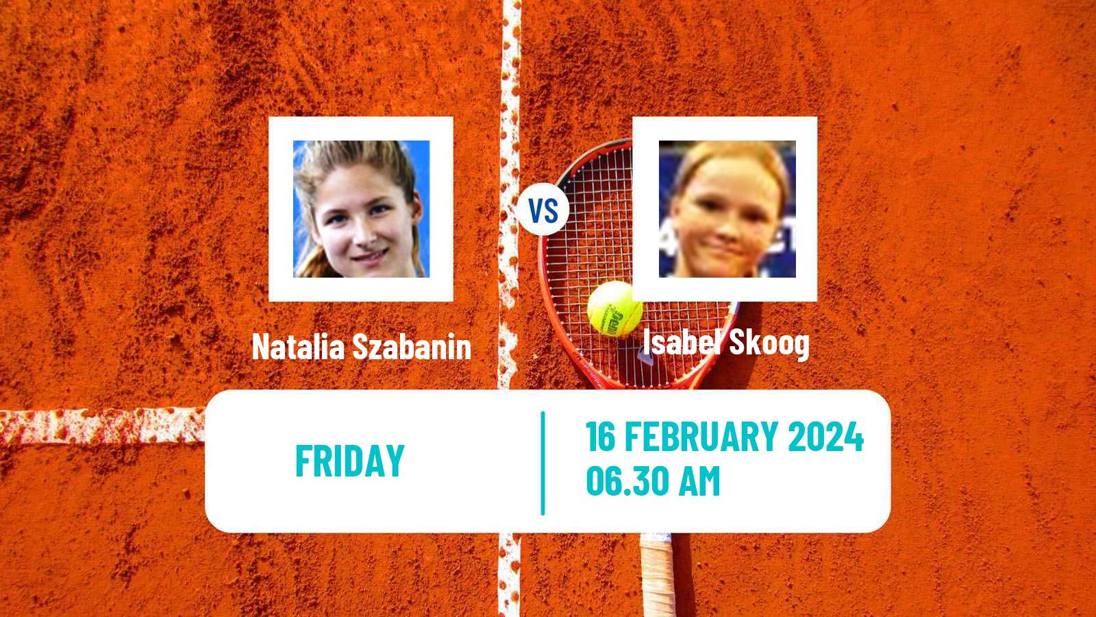 Tennis ITF W15 Manacor Women Natalia Szabanin - Isabel Skoog