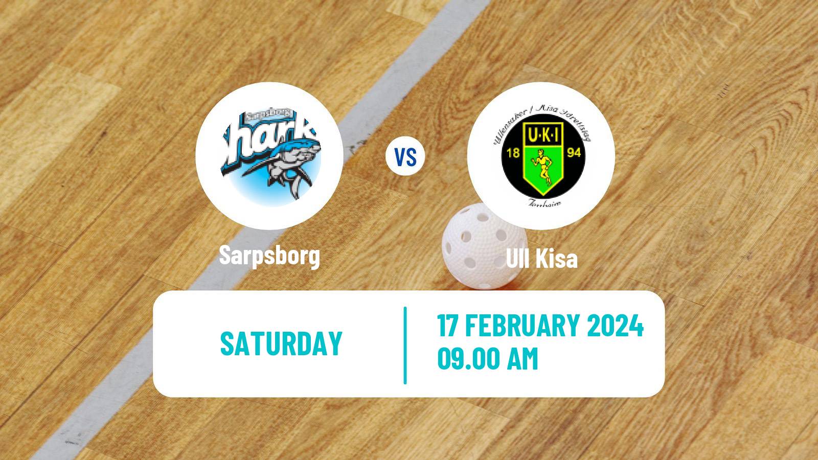 Floorball Norwegian Eliteserien Floorball Sarpsborg - Ull Kisa